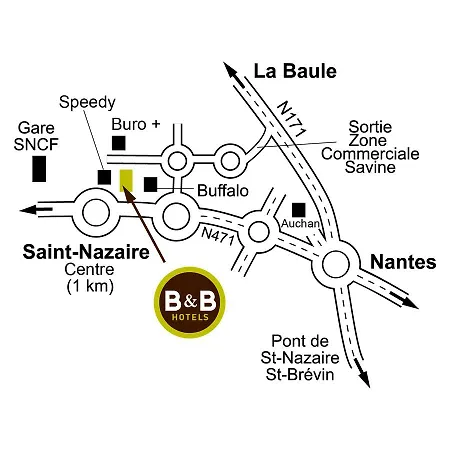 Saint-nazaire Hotel Trignac